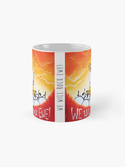 We Will Rock Ewe! Ceramic Mug