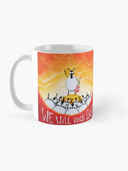 We Will Rock Ewe! Ceramic Mug