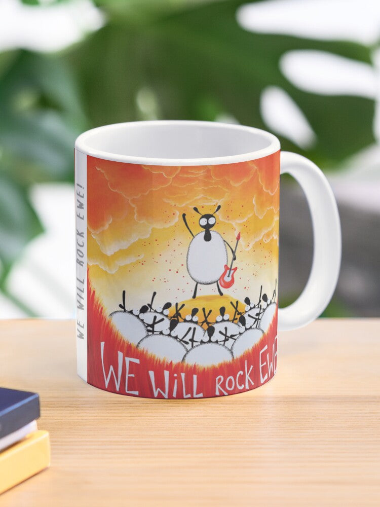 We Will Rock Ewe! Ceramic Mug