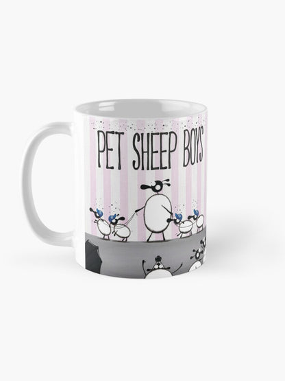 Pet Sheep Boys Ceramic Mug