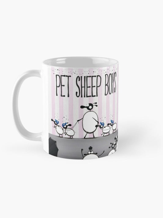 Pet Sheep Boys Ceramic Mug