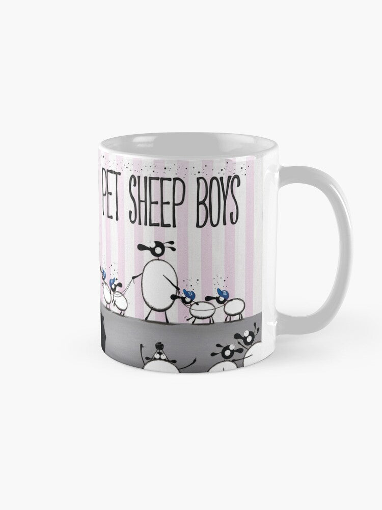 Pet Sheep Boys Ceramic Mug