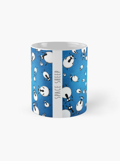 Space Sheep Ceramic Mug