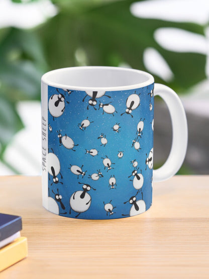 Space Sheep Ceramic Mug
