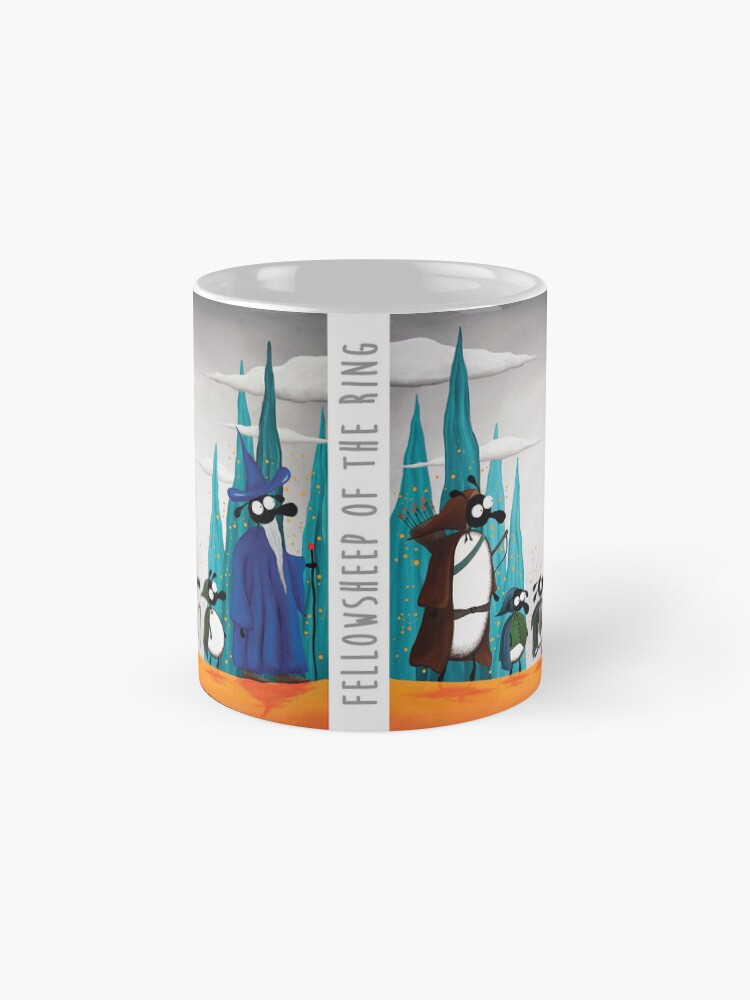 Fellowsheep Of The Ring Ceramic Mug