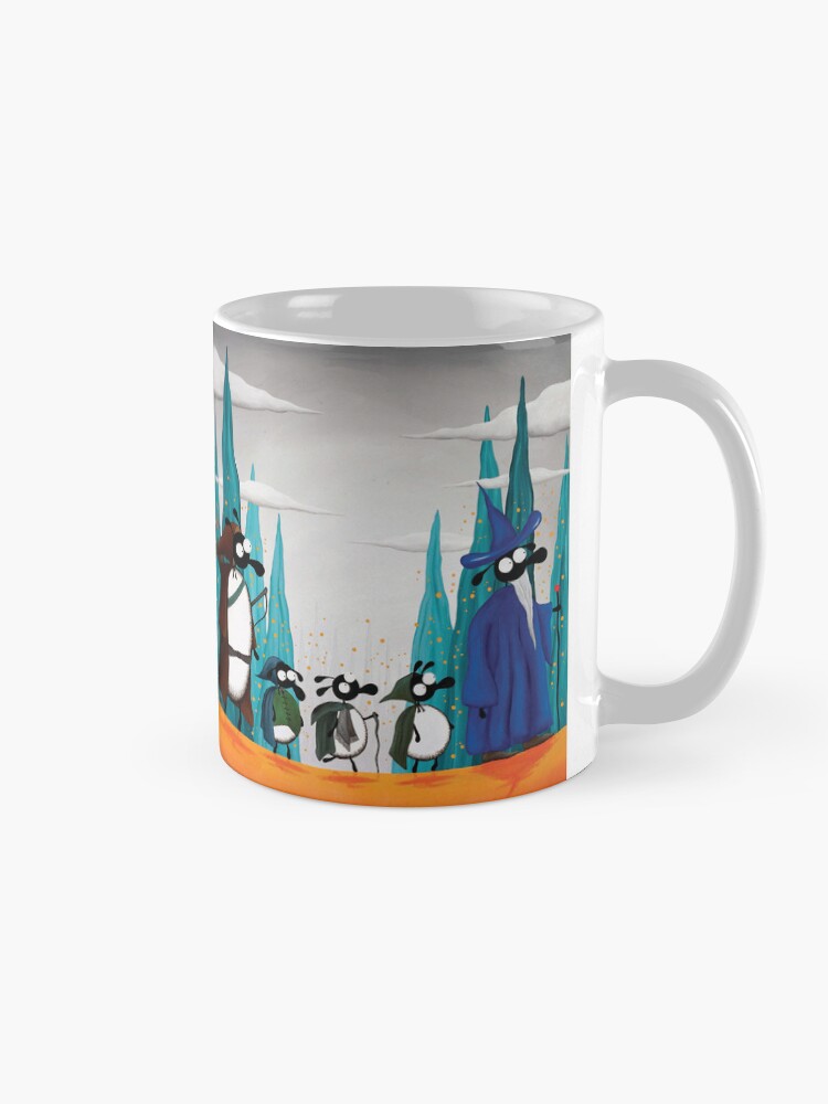 Fellowsheep Of The Ring Ceramic Mug