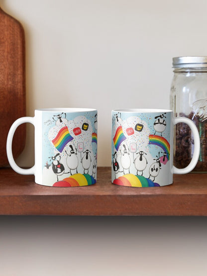 Gays And Baasexuals Ceramic Mug