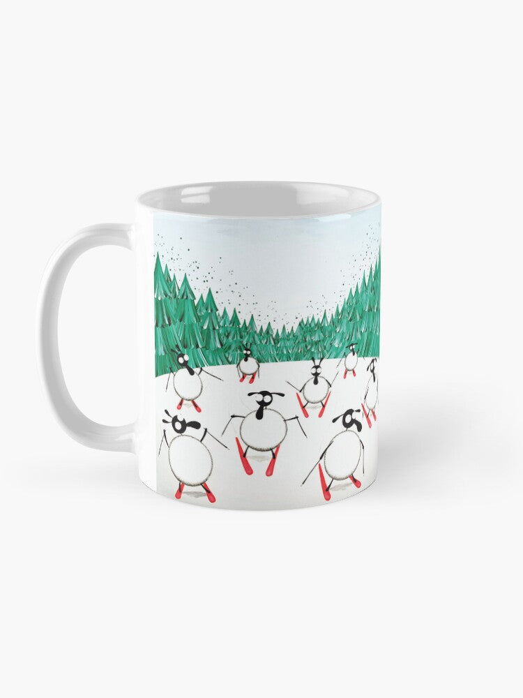 Ski Ewe Later Ceramic Mug