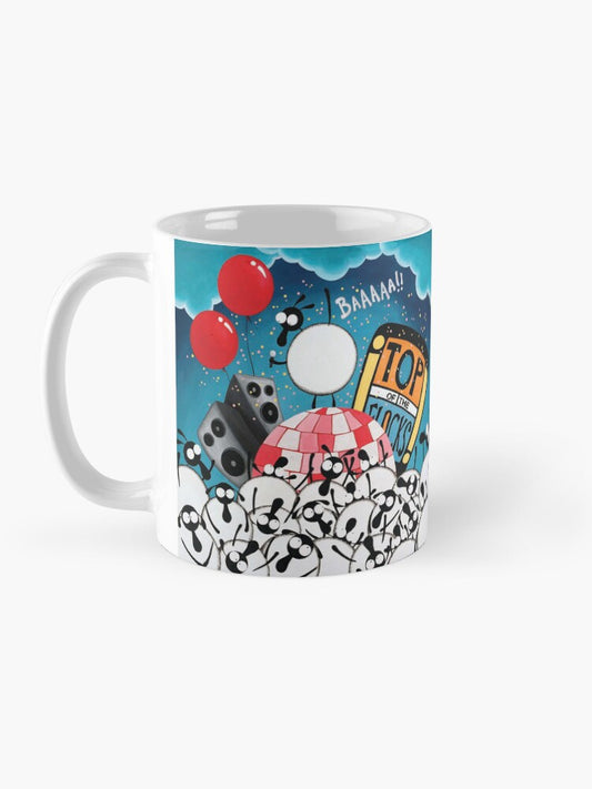 Top Of The Flocks Ceramic Mug
